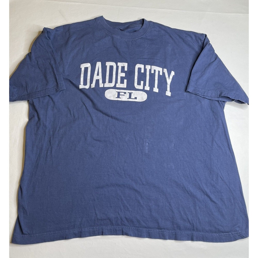 Dade City, Florida T-Shirt, Blue With White Lettering Size XL